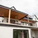 Home in Crossroad Farms, Harrisonburg, Virginia with custom columns and woodwork.