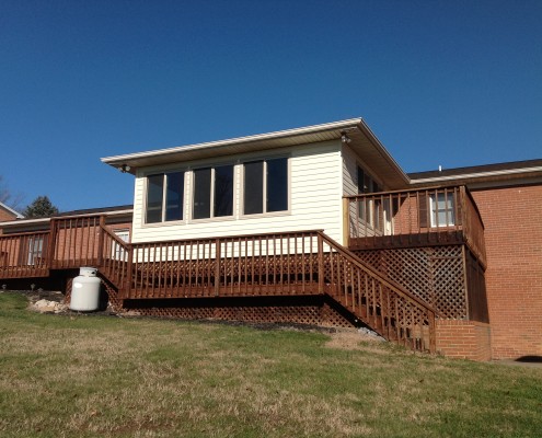 custom sunroom built by heartland