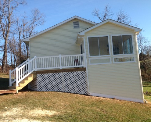 custom sunroom built by heartland