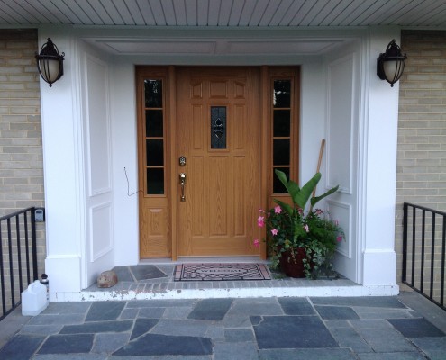 upgraded front doors