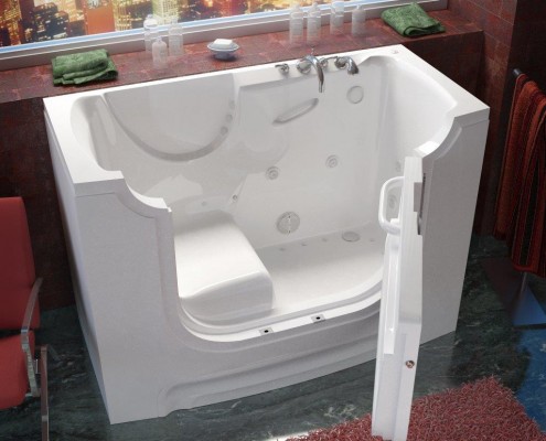 walk-in tub options from heartland