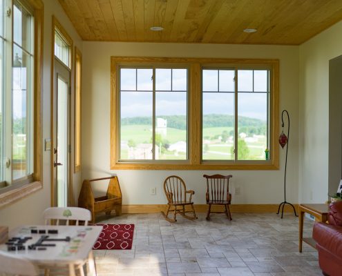 custom sunroom built by heartland