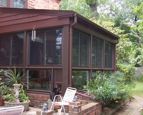 custom sunroom built by heartland