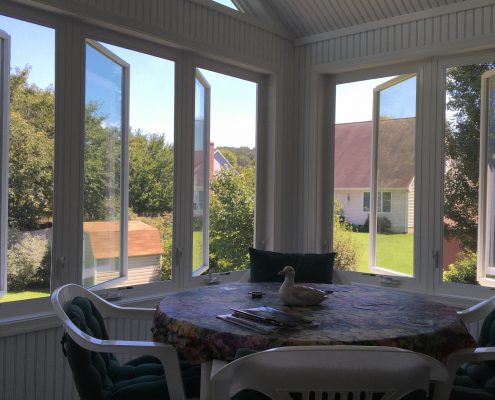 custom sunroom built by heartland