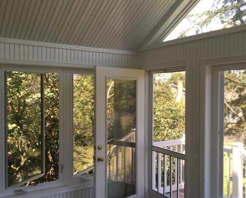 custom sunroom built by heartland