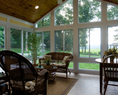 Custom sunroom by Heartland