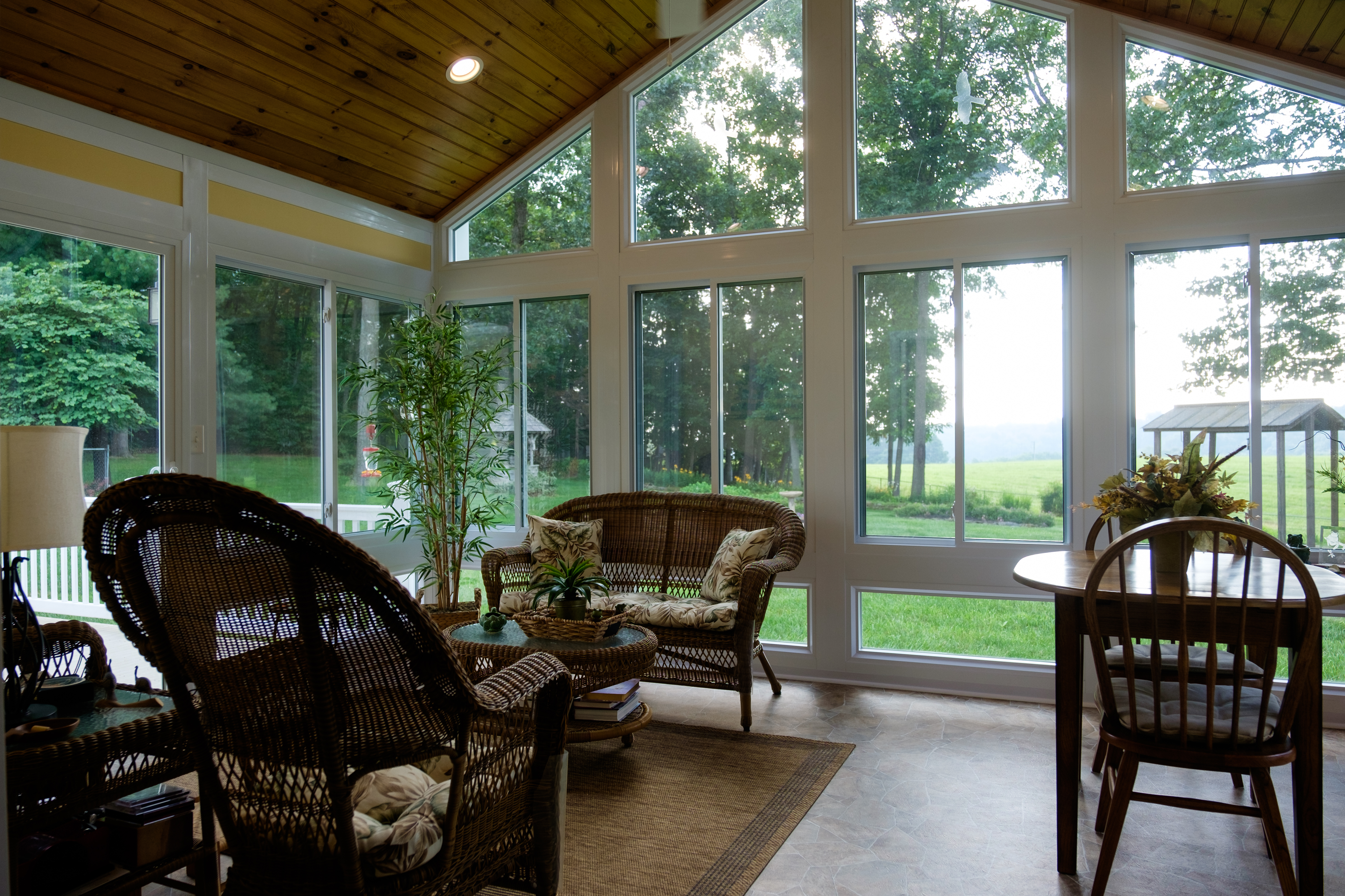 Custom sunroom by Heartland