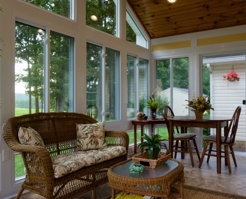 Beautiful custom sunroom