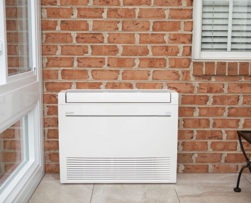 Mini split a/c unit.